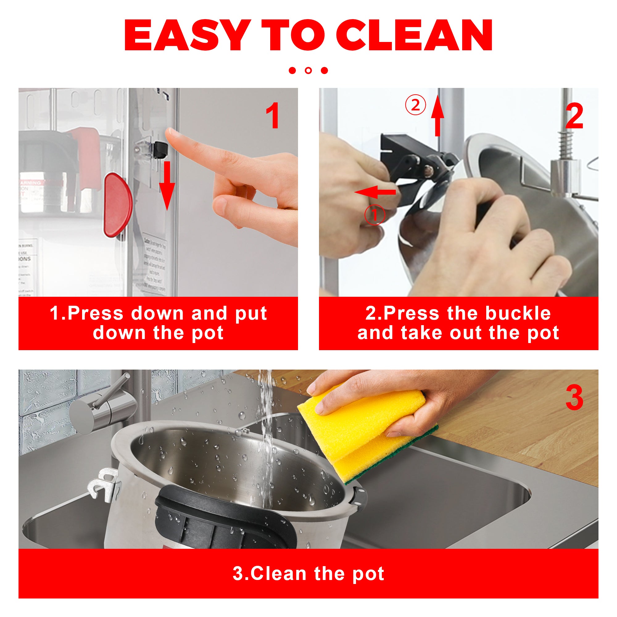 10 Oz Popcorn Machine Cart with Wheel, Holaki Popcorn Maker Machine with Stainless-Steel Kettle Makes Up to 40 Cups, Popcorn Machine for Commercial Home Movie Theater