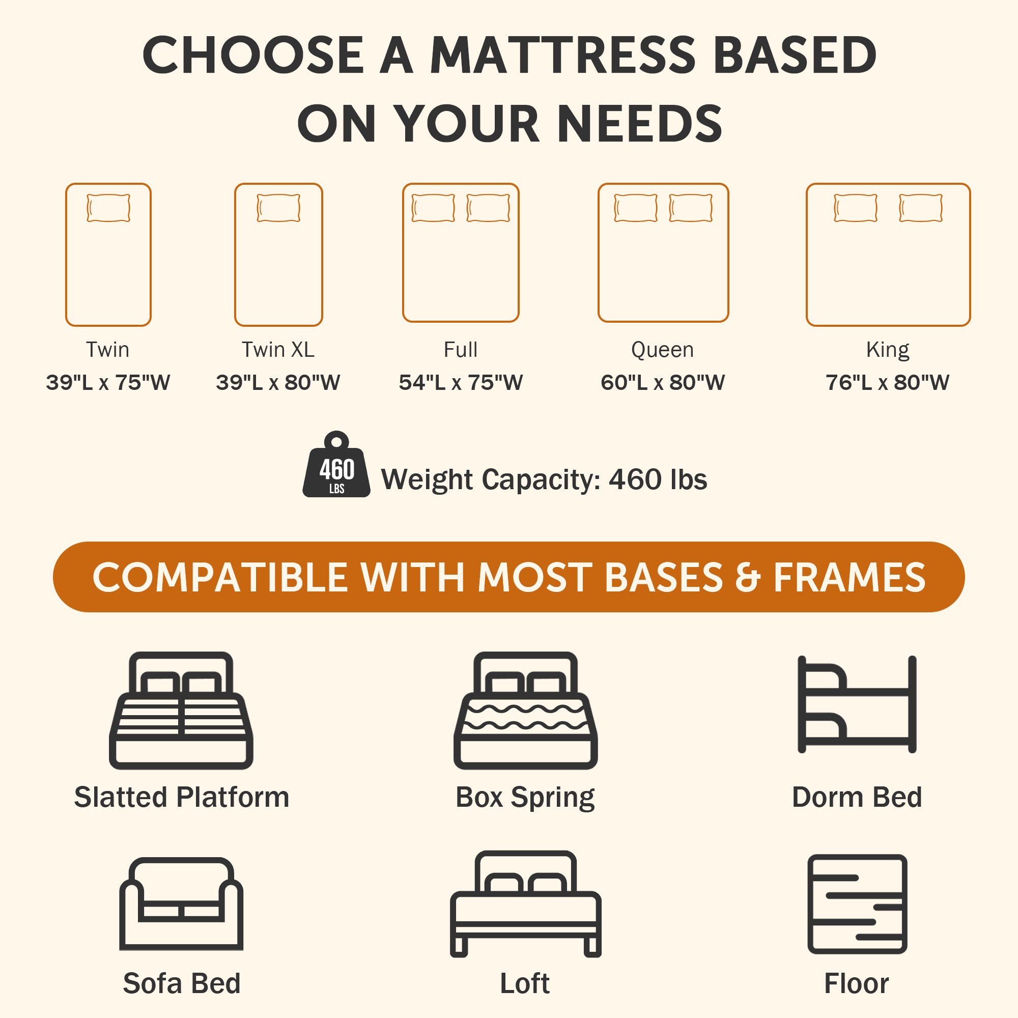 Queen Mattress, Holaki 12 Inch Queen Gel Memory Foam Hybrid Mattress in a Box, Upgrade Individually Pocket Springs, Medium Firm, Pressure Relief, Breathable Comfort and Durable, CertiPUR-US, Brown