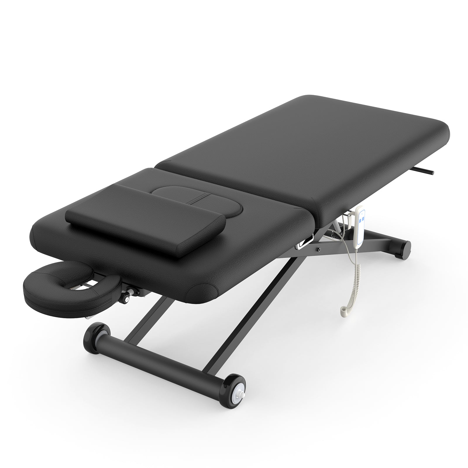 Electric Massage Table, Electric Lift Motor Height adjustable and Manual Backrest Adjustable Angle for Treatment/Medical Spa/Facial Bed/Beauty Bed/Massage Bed and More