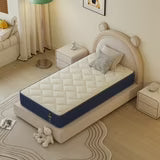 Twin Mattress for kids, Holaki 6" Memory Foam and Spring Hybrid Mattress in a Box, Cool Individual Pocket Spring Mattress with Medium Soft, Breathable Fabric & Adaptive Support, CertiPUR-US