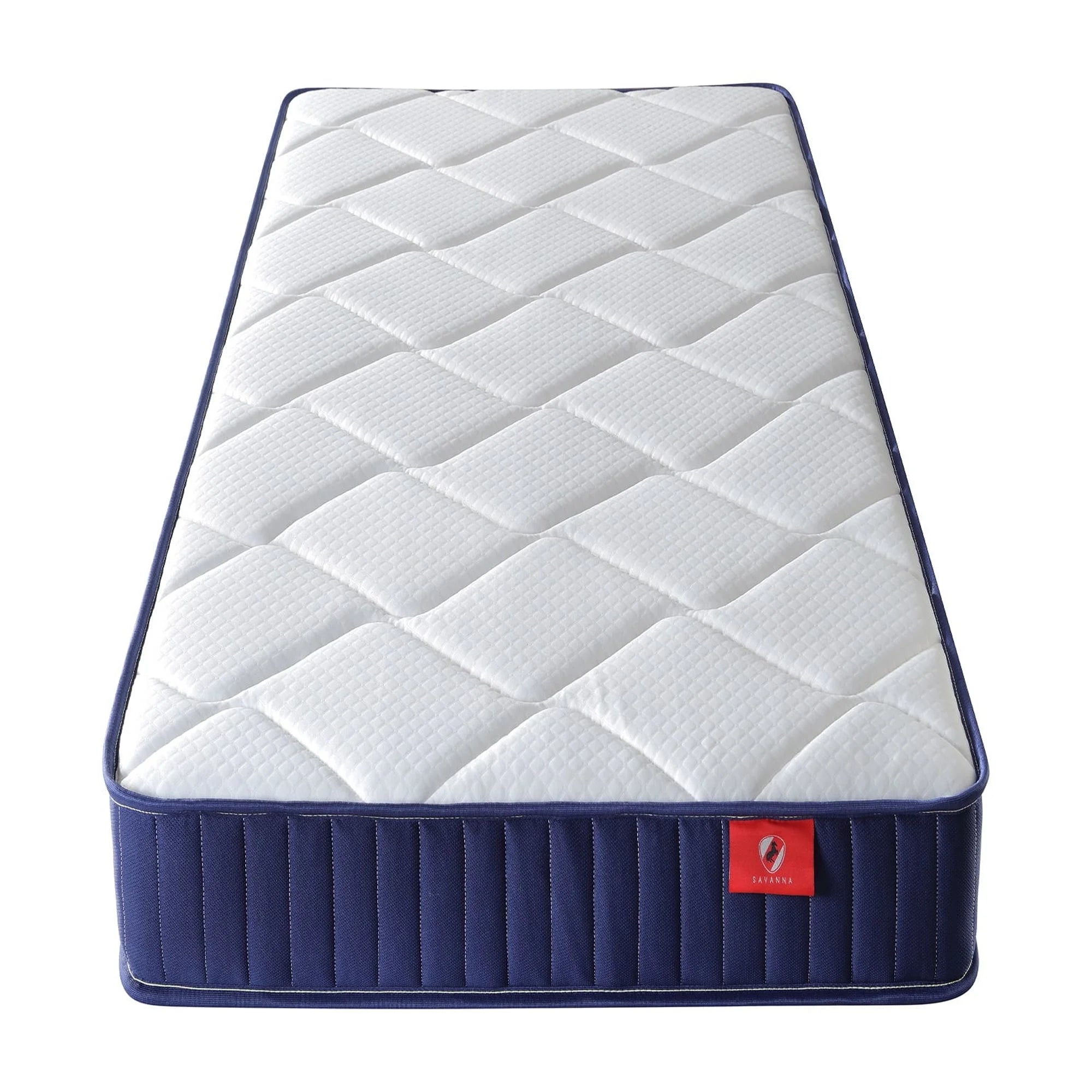 Twin Mattress for kids, Holaki 6" Memory Foam and Spring Hybrid Mattress in a Box, Cool Individual Pocket Spring Mattress with Medium Soft, Breathable Fabric & Adaptive Support, CertiPUR-US