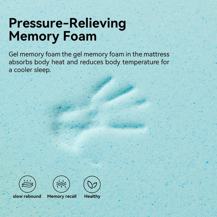 Full Mattress, Holaki 10" New Memory Foam Hybrid Full Mattress in a Box, Cool Individual Pocket Spring for Sleep Supportive & Pressure Relief, Full Size Medium Firm Mattress, CertiPUR-US